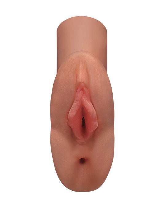 PDX Plus PDX Plus Perfect Pussy Double Stroker - Tan - Image 2