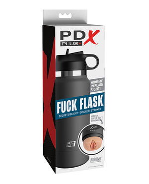 PDX Plus PDX Plus Fuck Flask Secret Delight Stroker - Light/Grey