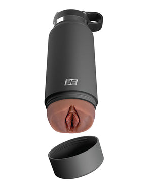 PDX Plus PDX Plus Fuck Flask Secret Delight Stroker - Brown/Grey - Image 3