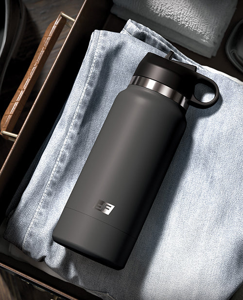 PDX Plus PDX Plus Fuck Flask Secret Delight Stroker - Brown/Grey