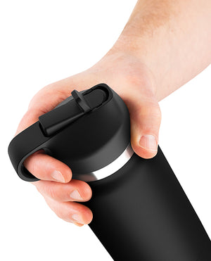 PDX Plus PDX Plus Fap Flask Thrill Seeker Stroker - Frosted/Black - Image 4