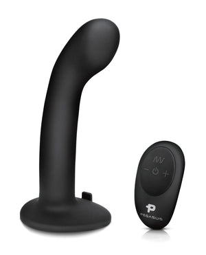 Pegasus Pegasus 6" Rechargeable P-Spot G-Spot Peg w/Adjustable Harness &amp; Remote Set - Black - Image 3