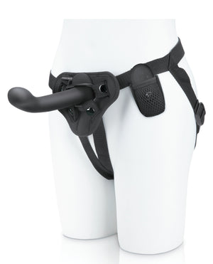Pegasus Pegasus 6" Rechargeable P-Spot G-Spot Peg w/Adjustable Harness &amp; Remote Set - Black - Image 4