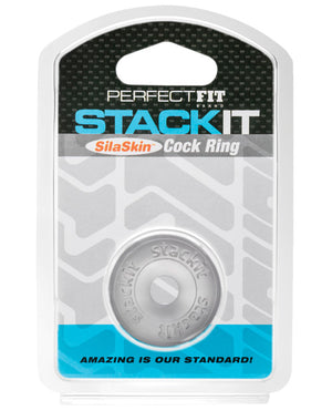 Perfect Fit Perfect Fit Stackit Cock Ring - Clear