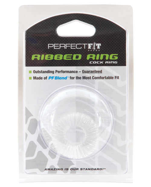 Perfect Fit Perfect Fit Ribbed Ring - Clear - Image 2