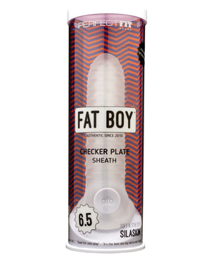 Perfect Fit Perfect Fit Fat Boy 6.5" Checker Plate Sheath - Clear - Image 4