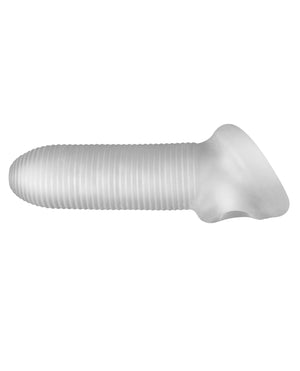 Perfect Fit Perfect Fit Fat Boy Micro Ribbed Sheath 5.5" - Clear - Image 5
