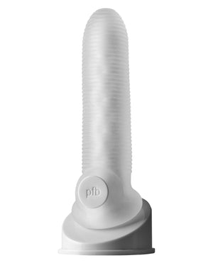 Perfect Fit Perfect Fit Fat Boy Micro Ribbed Sheath 6.5" - Clear - Image 3