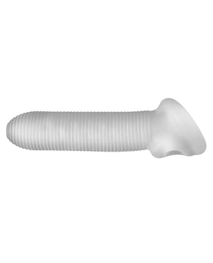 Perfect Fit Perfect Fit Fat Boy Micro Ribbed Sheath 6.5" - Clear - Image 4