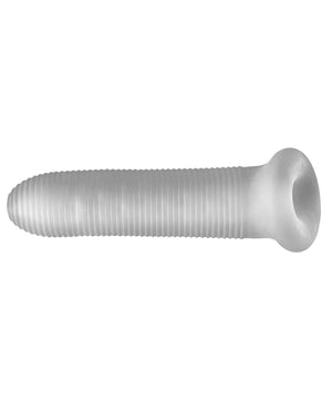 Perfect Fit Perfect Fit Fat Boy Micro Ribbed Sheath 6.5" - Clear