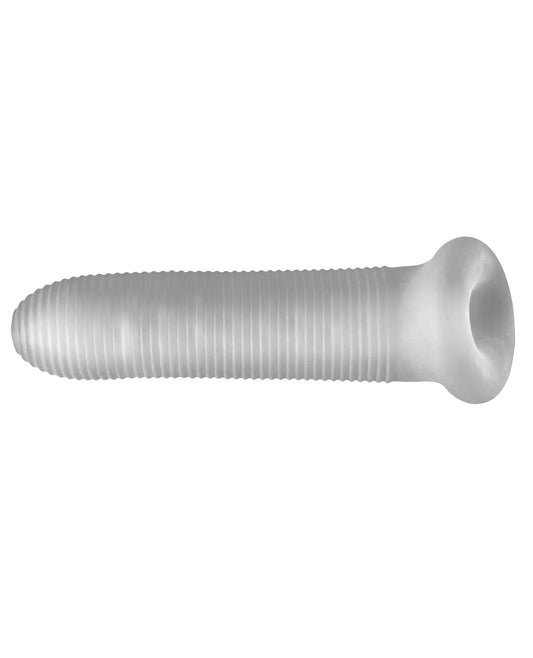 Perfect Fit Perfect Fit Fat Boy Micro Ribbed Sheath 6.5" - Clear
