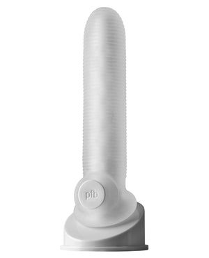 Perfect Fit Perfect Fit Fat Boy Micro Ribbed Sheath 7.5" - Clear