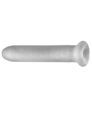Perfect Fit Perfect Fit Fat Boy Micro Ribbed Sheath 7.5" - Clear - Image 2