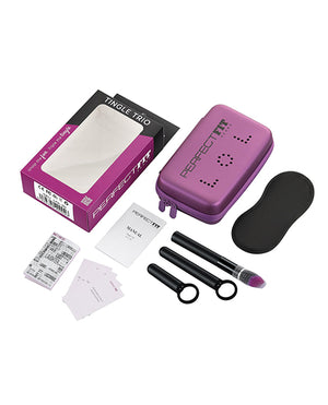 Perfect Fit Perfect Fit LOL Tingle Trio 3 pc Vibrator Set w/Case - Image 4