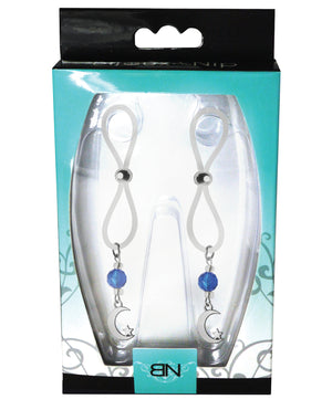 Bijoux de Nip Bijoux de Nip Nipple Halos Moon &amp; Star Charm - Blue/Clear - Image 2