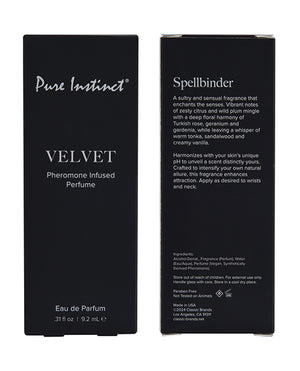 Pure Instinct Pure Instinct Pheromone Perfume Velvet - 9.2 ml Spray - Image 5