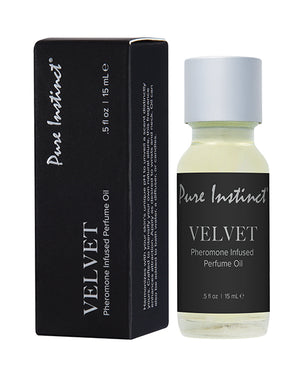 Pure Instinct Pure Instinct Pheromone Perfume Oil Velvet - 15 ml Dropper Glass - Image 2