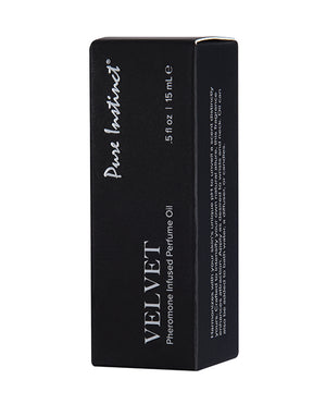 Pure Instinct Pure Instinct Pheromone Perfume Oil Velvet - 15 ml Dropper Glass