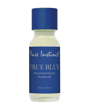 Pure Instinct Pure Instinct Pheromone Perfume Oil w/Dripper - 15 ml True Blue - Image 2