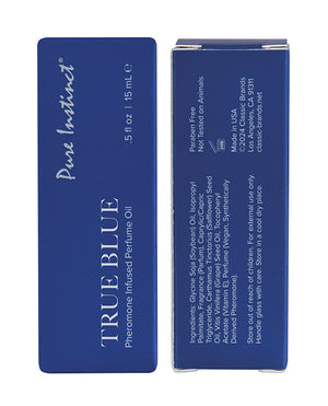 Pure Instinct Pure Instinct Pheromone Perfume Oil w/Dripper - 15 ml True Blue - Image 3