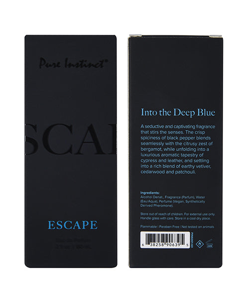 Pure Instinct Pure Instinct Mens Collection Pheromone Perfume - 2 oz Escape