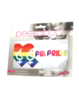 Peekaboos Peekaboos Pride Hearts - Pack of 2 - Image 2