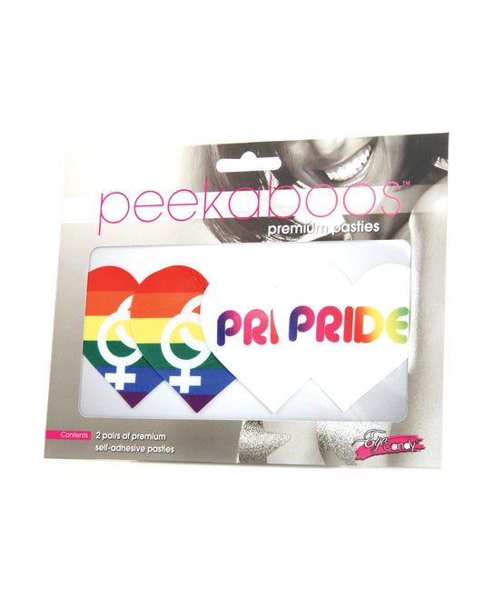 Peekaboos Peekaboos Pride Hearts - Pack of 2 - Image 2