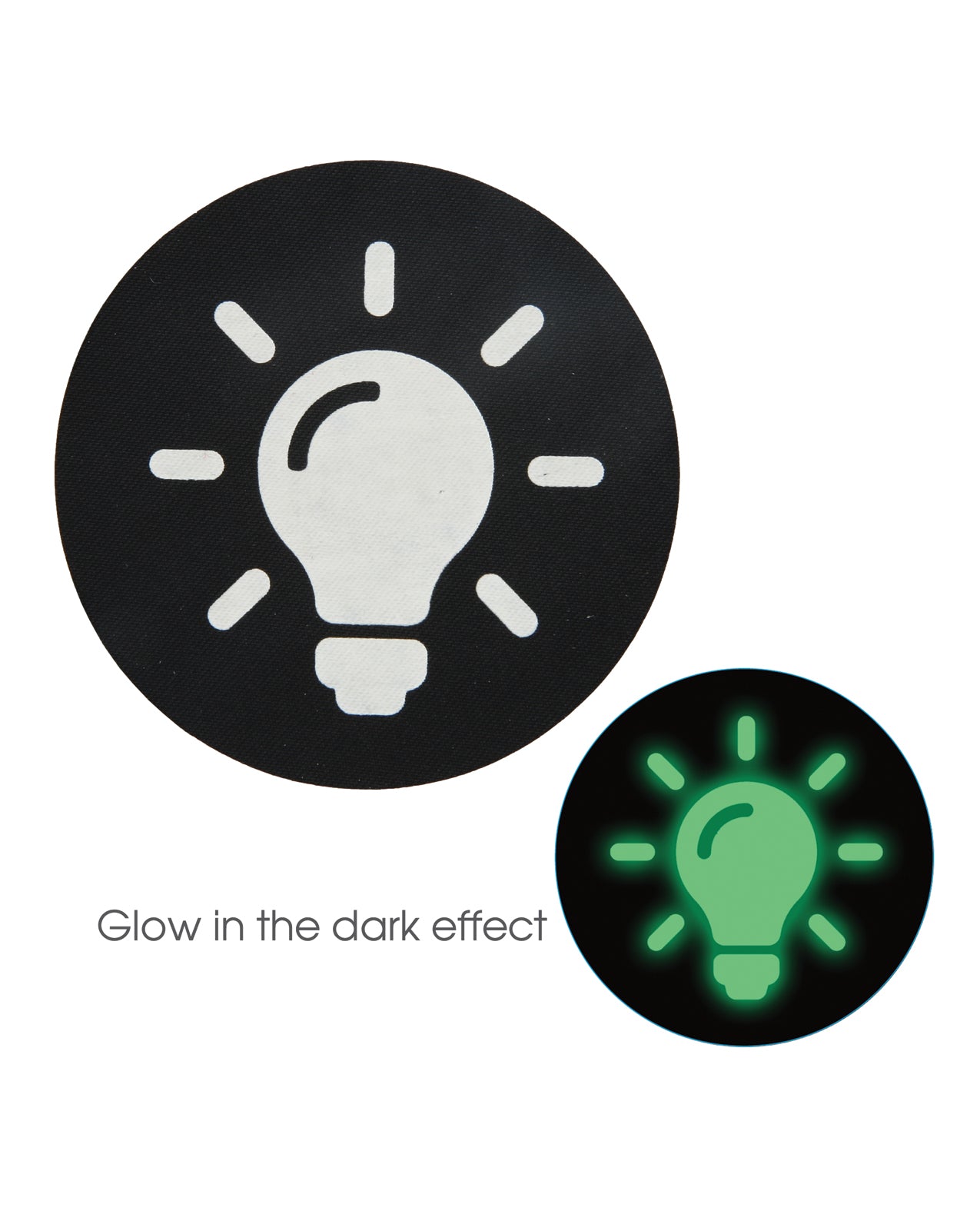 Peekaboos Peekaboos Glow in the Dark Light Bulb - Pack of 2