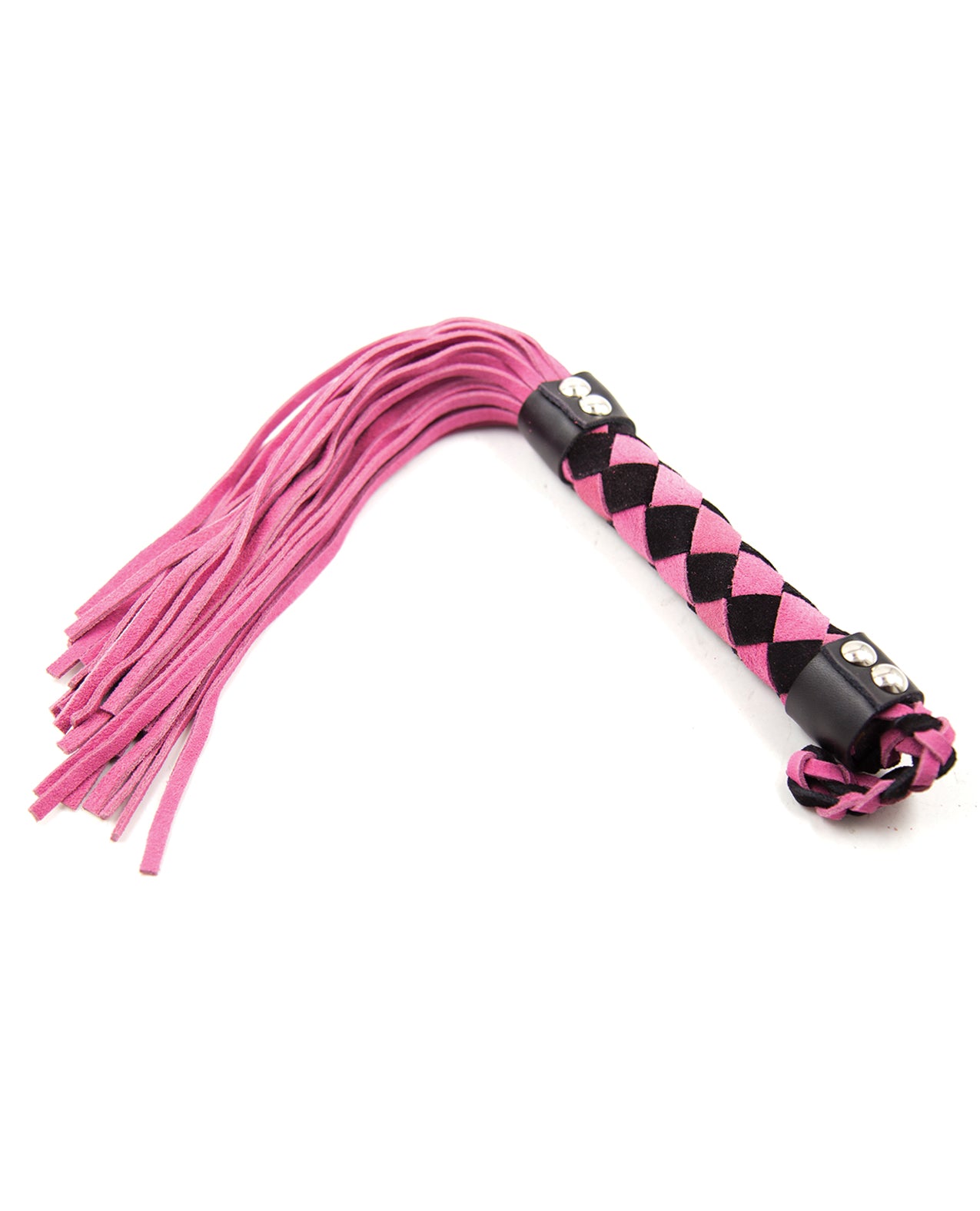 Plesur Plesur 15" Leather Flogger - Pink