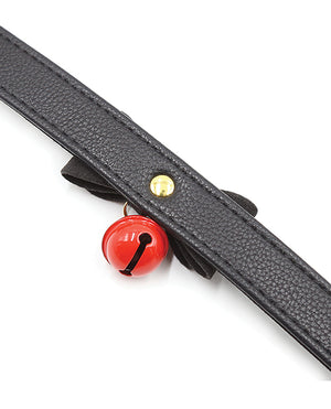 Plesur Plesur Cat Bell Bow Tie Collar - Black - Image 5