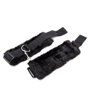 Plesur Plesur Fuzzy Bedroom Bondage Kit - Black - Image 3