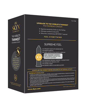 Lifestyles Lifestyles SKYN Supreme Feel Condoms - Pack of 30 - Image 2