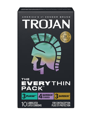 Trojan Trojan BareSkin EveryTHIN Condoms - Variety Pack of 10