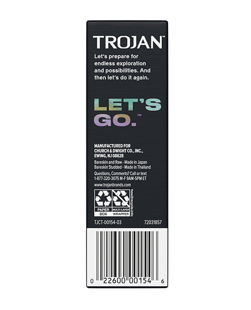 Trojan Trojan BareSkin EveryTHIN Condoms - Variety Pack of 10 - Image 2