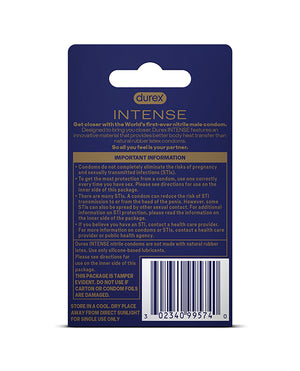 Durex Durex Intense Nitrile Condoms - Pack of 3 - Image 3