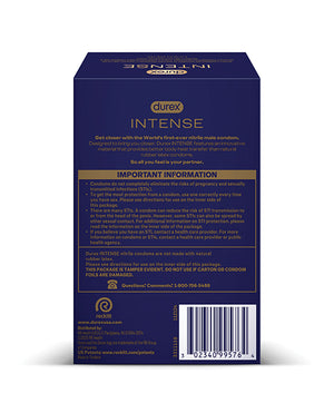 Durex Intense Nitrile Condoms - Pack of 24 - Image 3