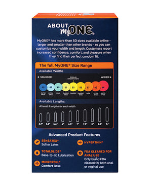 One My One Extra Wide Condoms - Pack of 10 - Image 3