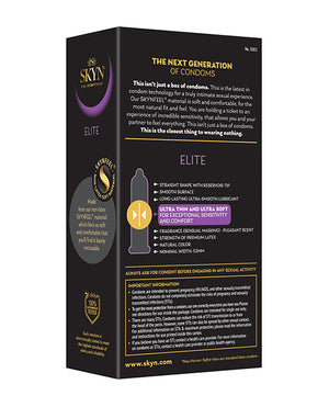 Lifestyles Lifestyles SKYN Elite Ultra Thin Condoms - Pack of 12 - Image 2