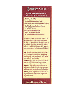 Kimono Kimono Swirl Natural Lubricant - 3.4 oz Pump - Image 4