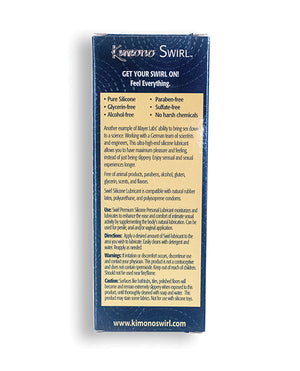 Kimono Kimono Swirl Silicone Lubricant - 3.4 oz Pump - Image 4