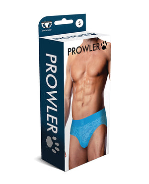 Prowler Prowler Lace Open Back Brief - Blue SM - Image 3