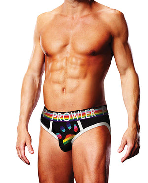 Prowler Prowler Oversized Paw Brief - Black/Multi XL