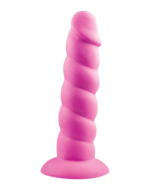 Rock Candy Rock Candy Suga Daddy 7" Silicone Dildo - Pink