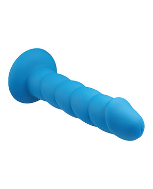 Rock Candy Rock Candy Suga Daddy 8" Silicone Dildo - Blue - Image 3