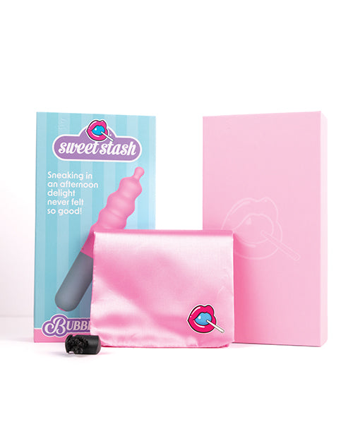 Rock Candy Rock Candy Bubble Gusher Stimulator - Pink/Grey - Image 2