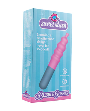 Rock Candy Rock Candy Bubble Gusher Stimulator - Pink/Grey - Image 3