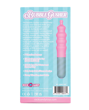 Rock Candy Rock Candy Bubble Gusher Stimulator - Pink/Grey - Image 4