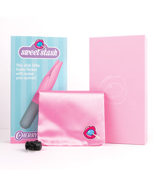 Rock Candy Rock Candy Cherry Flicker Clit Tickler - Pink/Grey - Image 3