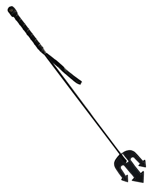Rouge Rouge Devil Riding Crop - Black