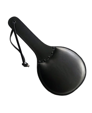 Rouge Rouge Leather Padded Ping Pong Paddle - Black